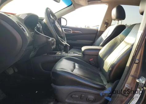 2014 Nissan Pathfinder S из США, поврежденный, VIN 5N1AR2MN7EC604111